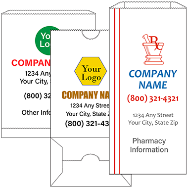 Prescription bags Paper bags, Pharmacy bags